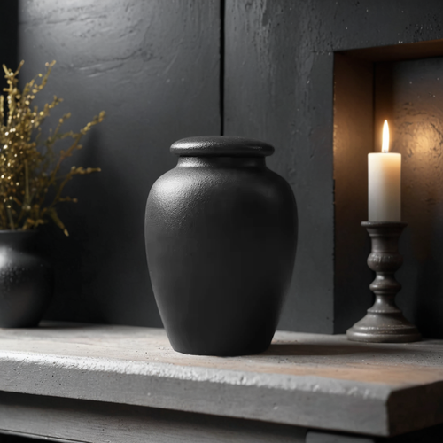 Classic Midnight Keepsake Urn for Pets