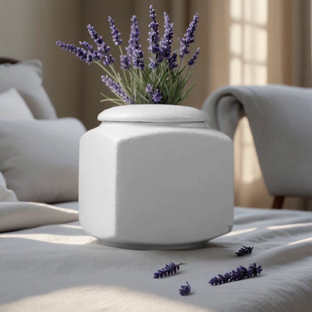 🤍 Everpaw Axis Keepsake Urn – Ivory