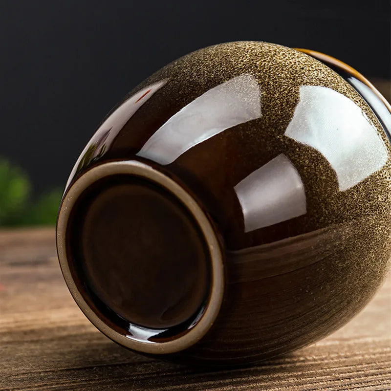 Harmony Ceramic Pet Urn – Amber Flame